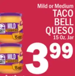 C Town TACO BELL QUESO offer
