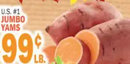 Bravo Supermarkets JUMBO YAMS offer