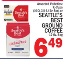 C Town SEATTLE'S BEST GROUND COFFEE 12 Oz. Bag offer