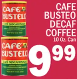 C Town CAFE BUSTEO DECAF COFFEE offer