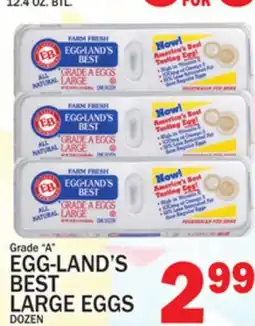 C Town EGG-LAND'S BEST LARGE EGGS offer