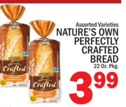 C Town NATURE'S OWN PERFECTLY CRAFTED BREAD offer
