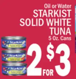 C Town STARKIST SOLID WHITE TUNA offer