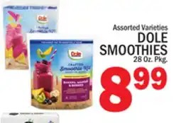 C Town DOLE SMOOTHIES offer