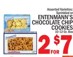 C Town ENTENMANN'S CHOCOLATE CHIP COOKIES offer