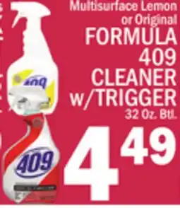 C Town FORMULA 409 CLEANER w/TRIGGER offer
