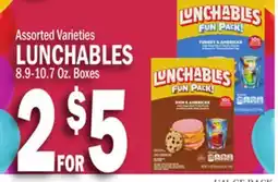 C Town LUNCHABLES offer