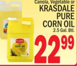 C Town KRASDALE PURE CORN OIL offer
