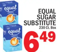 C Town EQUAL SUGAR SUBSTITUTE offer