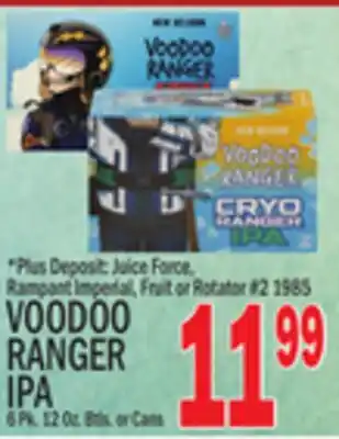 C Town VOODOO RANGER IPA offer