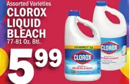 C Town CLOROX LIQUID BLEACH offer