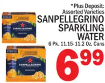 C Town SANPELLEGRINO SPARKLING WATER offer