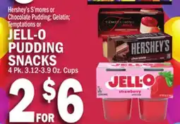 C Town JELL-O PUDDING SNACKS offer