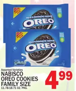 C Town NABISCO OREO COOKIES FAMILY SIZE offer