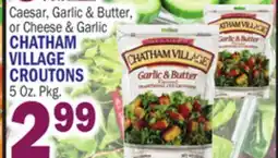 C Town CHATHAM VILLAGE CROUTONS offer