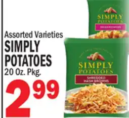 C Town SIMPLY POTATOES offer