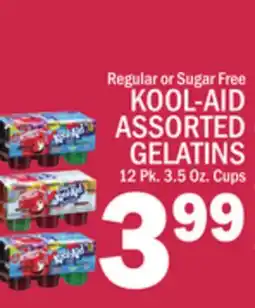 C Town KOOL-AID ASSORTED GELATINS offer