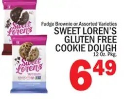 C Town SWEET LOREN'S GLUTEN FREE COOKIE DOUGH offer