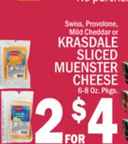 C Town KRASDALE SLICED MUENSTER CHEESE offer