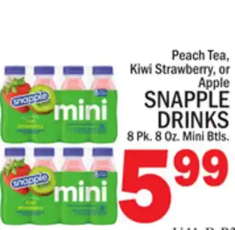 C Town SNAPPLE DRINKS offer