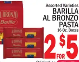 C Town BARILLA AL BRONZO PASTA offer
