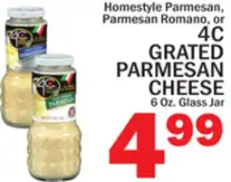 C Town 4C GRATED PARMESAN CHEESE offer