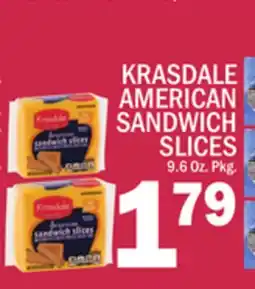C Town KRASDALE AMERICAN SANDWICH SLICES offer