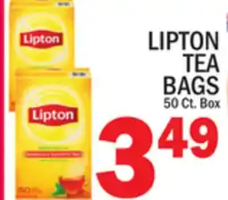 C Town LIPTON TEA BAGS offer