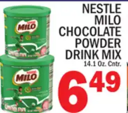 C Town NESTLE MILO CHOCOLATE POWDER DRINK MIX offer