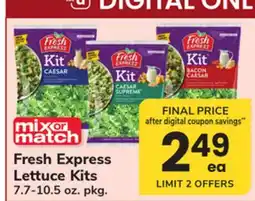 ACME Fresh Express Lettuce Kits offer