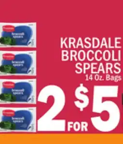 C Town KRASDALE BROCCOLI SPEARS offer