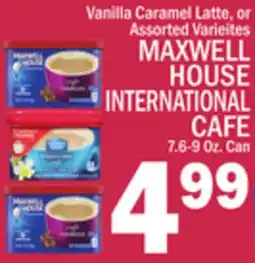 C Town MAXWELL HOUSE INTERNATIONAL CAFE offer