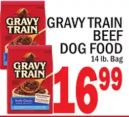 C Town GRAVY TRAIN BEEF DOG FOOD offer