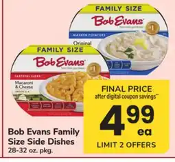 ACME Bob Evans Family Size Side Dishes offer