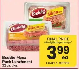 ACME Buddig Mega Pack Lunchmeat offer