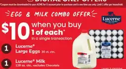 ACME EGG & MILK COMBO OFFER offer