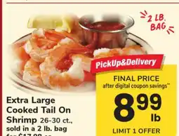 ACME Extra Large Cooked Tail On Shrimp offer