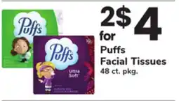 ACME Puffs Facial Tissues offer