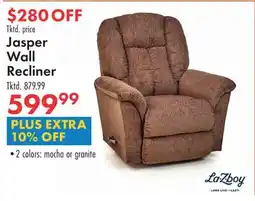 Boscov's Jasper Wall Recliner offer
