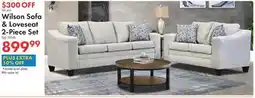Boscov's Wilson Sofa & Loveseat 2-Piece Set offer
