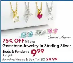 Boscov's Gemstone Jewelry in Sterling Silver offer