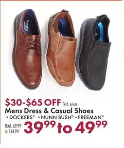 Boscov's Mens Dress & Casual Shoes offer
