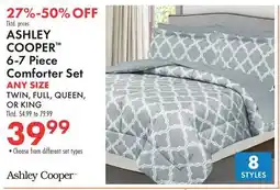 Boscov's ASHLEY COOPER 6-7 Piece Comforter Set offer