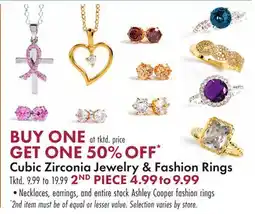 Boscov's Cubic Zirconia Jewelry & Fashion Rings offer