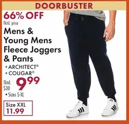 Boscov's Mens & Young Mens Fleece Joggers & Pants offer