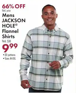Boscov's Mens JACKSON HOLE Flannel Shirts offer
