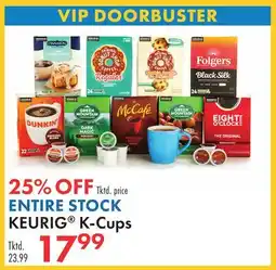 Boscov's KEURIG K-Cups offer