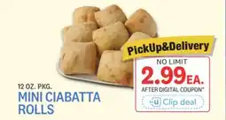 Kings Food Markets MINI CIABATTA ROLLS offer