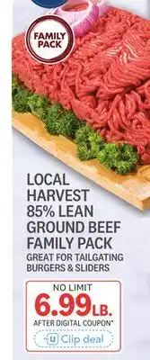 Kings Food Markets 85% LEAN GROUND BEEF offer