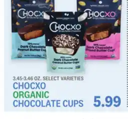 Kings Food Markets CHOCXO ORGANIC CHOCOLATE CUPS offer
